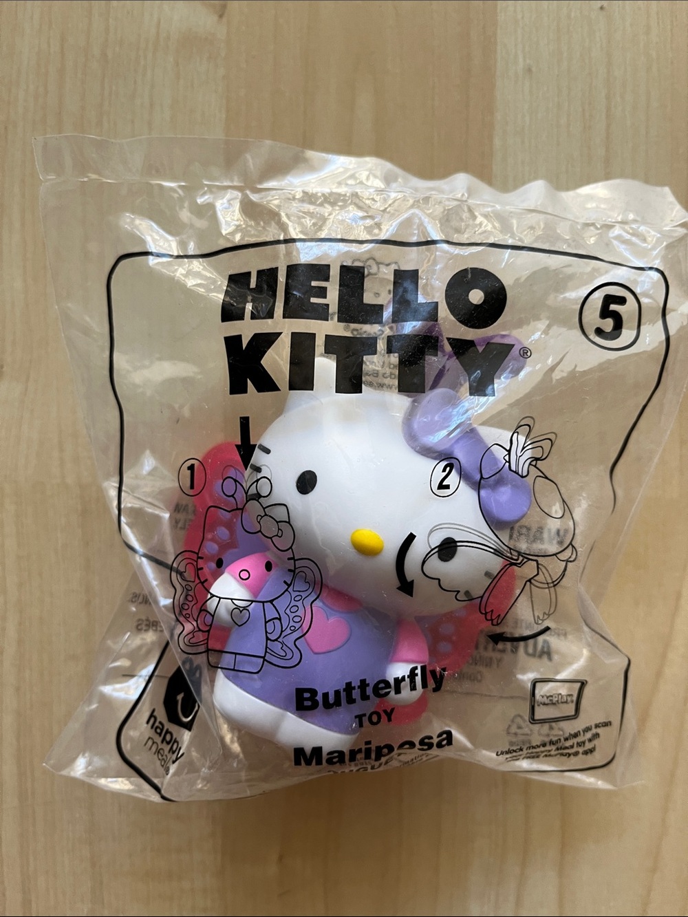 McDonald’s Hello Kitty Butterfly Toy